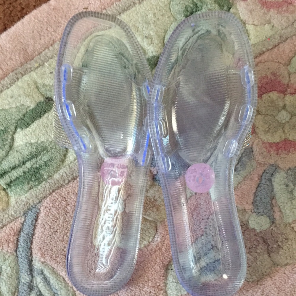 Juicy Conture Bling Sandals Nwot View 5